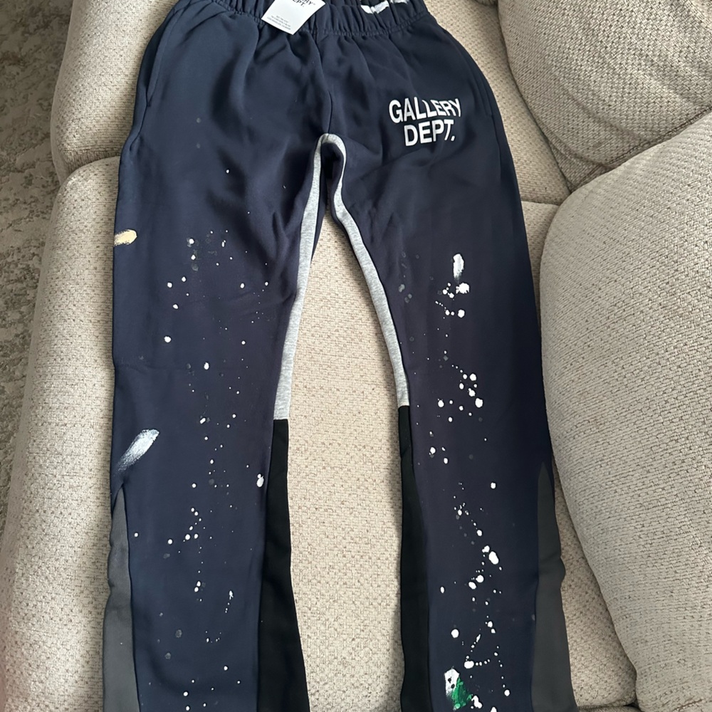 NWT Gallery Dept painted flared sweatpants